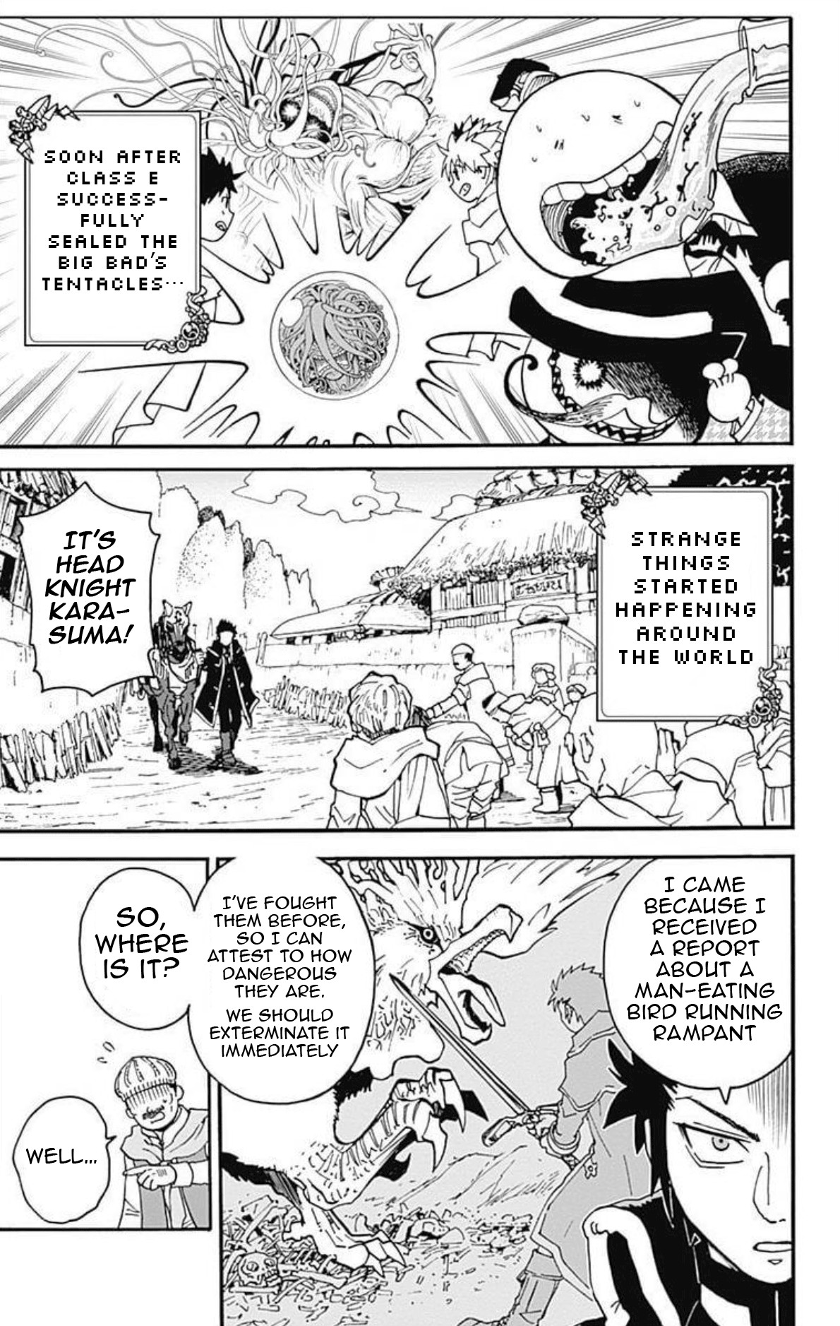 Ansatsu Kyoushitsu Spin-off Koro-sense Q! Chapter 26 page 2 - Chapter 26: The Big Bad Castle's Line of Defense