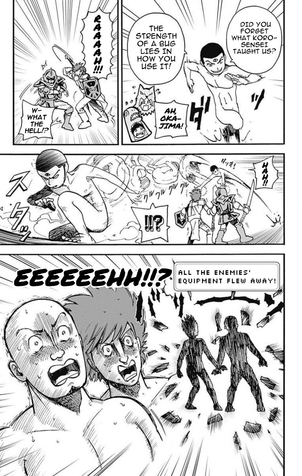 Ansatsu Kyoushitsu Spin-off Koro-sense Q! Chapter 26 page 24 - Chapter 26: The Big Bad Castle's Line of Defense