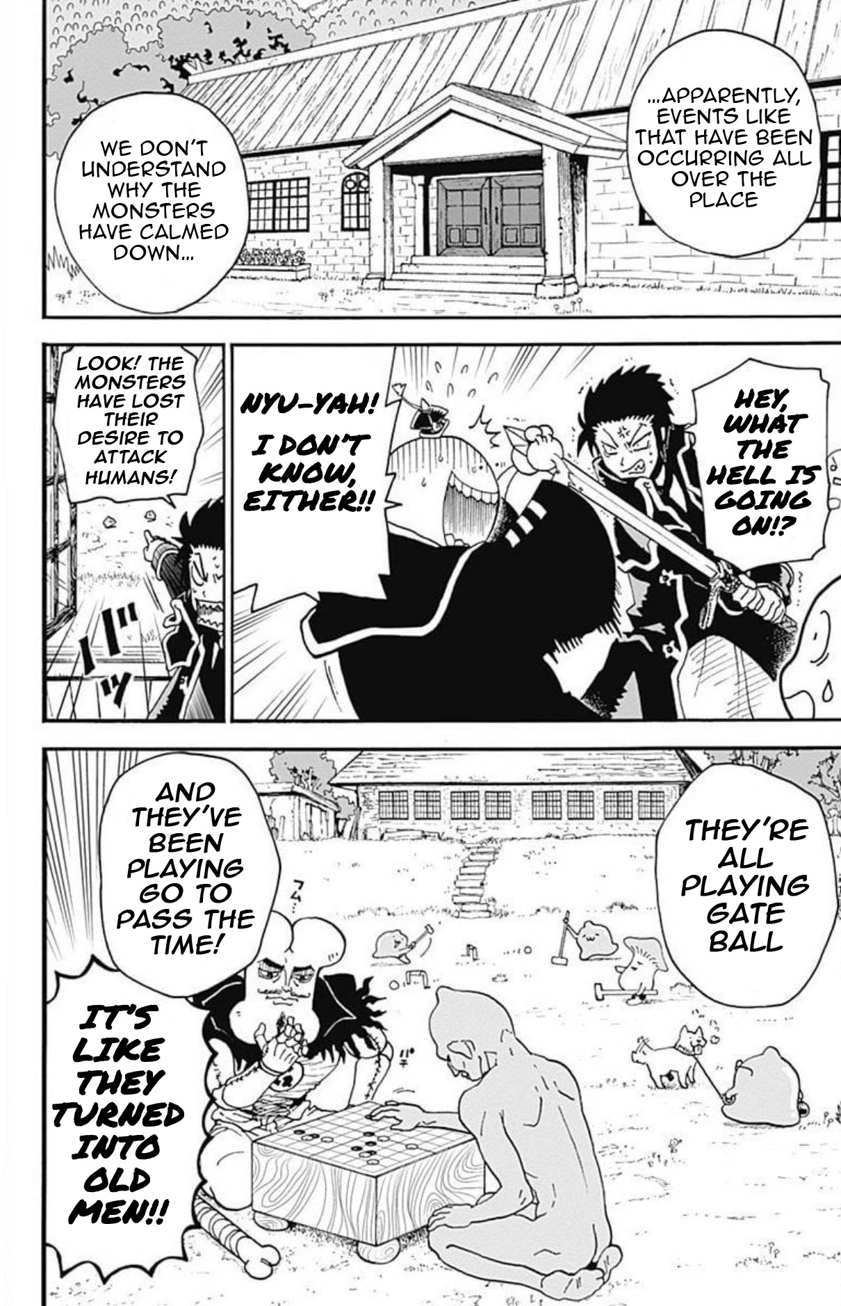 Ansatsu Kyoushitsu Spin-off Koro-sense Q! Chapter 26 page 5 - Chapter 26: The Big Bad Castle's Line of Defense