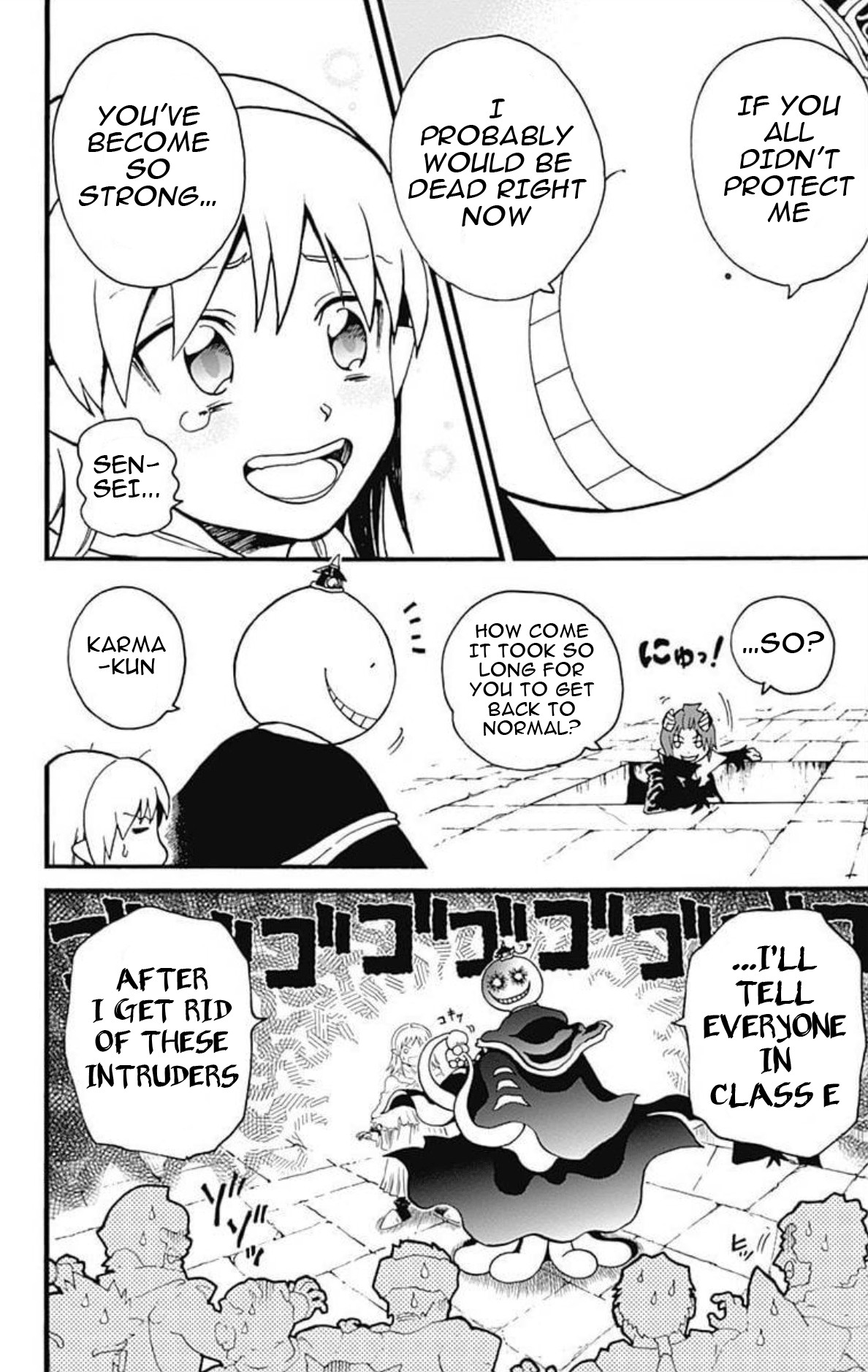 Ansatsu Kyoushitsu Spin-off Koro-sense Q! Chapter 27 page 21 - Chapter 27: Mastermind