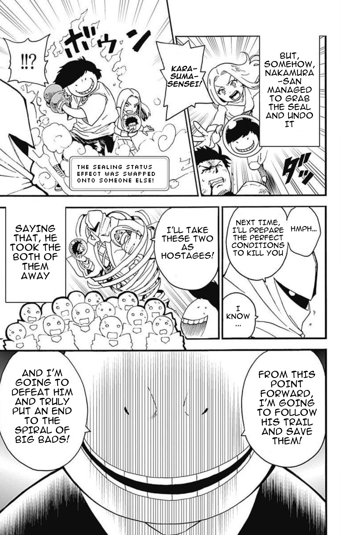 Ansatsu Kyoushitsu Spin-off Koro-sense Q! Chapter 27 page 32 - Chapter 27: Mastermind