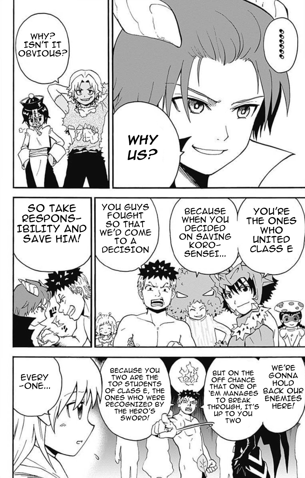Ansatsu Kyoushitsu Spin-off Koro-sense Q! Chapter 27 page 7 - Chapter 27: Mastermind