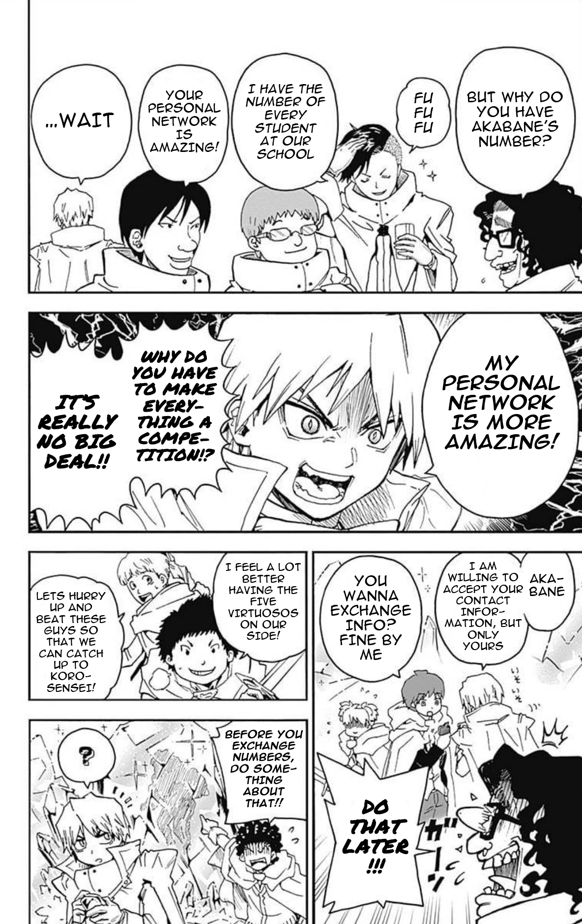 Ansatsu Kyoushitsu Spin-off Koro-sense Q! Chapter 28 page 13 - Chapter 28: A Never-Ending Journey