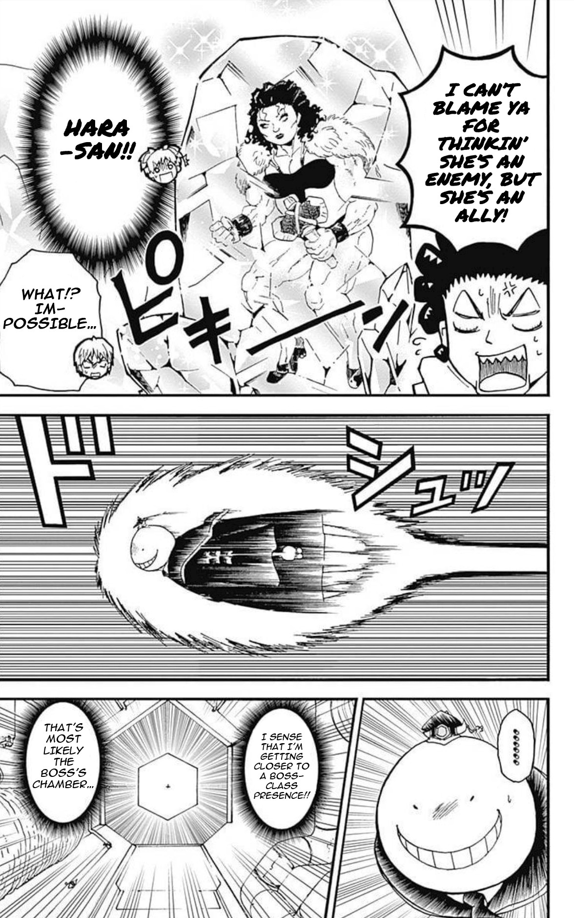 Ansatsu Kyoushitsu Spin-off Koro-sense Q! Chapter 28 page 14 - Chapter 28: A Never-Ending Journey