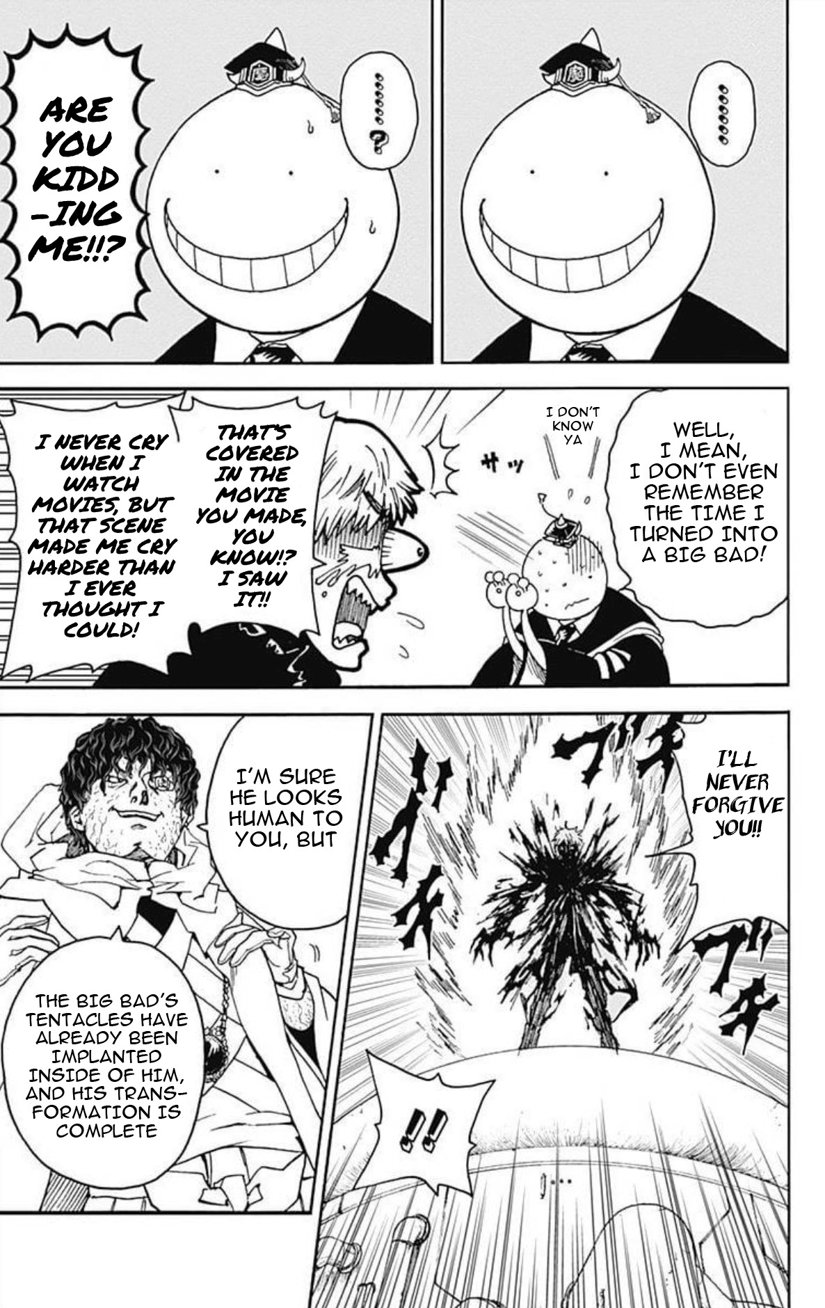 Ansatsu Kyoushitsu Spin-off Koro-sense Q! Chapter 28 page 18 - Chapter 28: A Never-Ending Journey