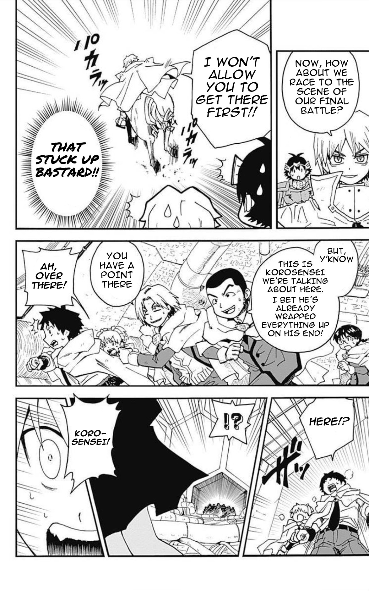 Ansatsu Kyoushitsu Spin-off Koro-sense Q! Chapter 28 page 21 - Chapter 28: A Never-Ending Journey
