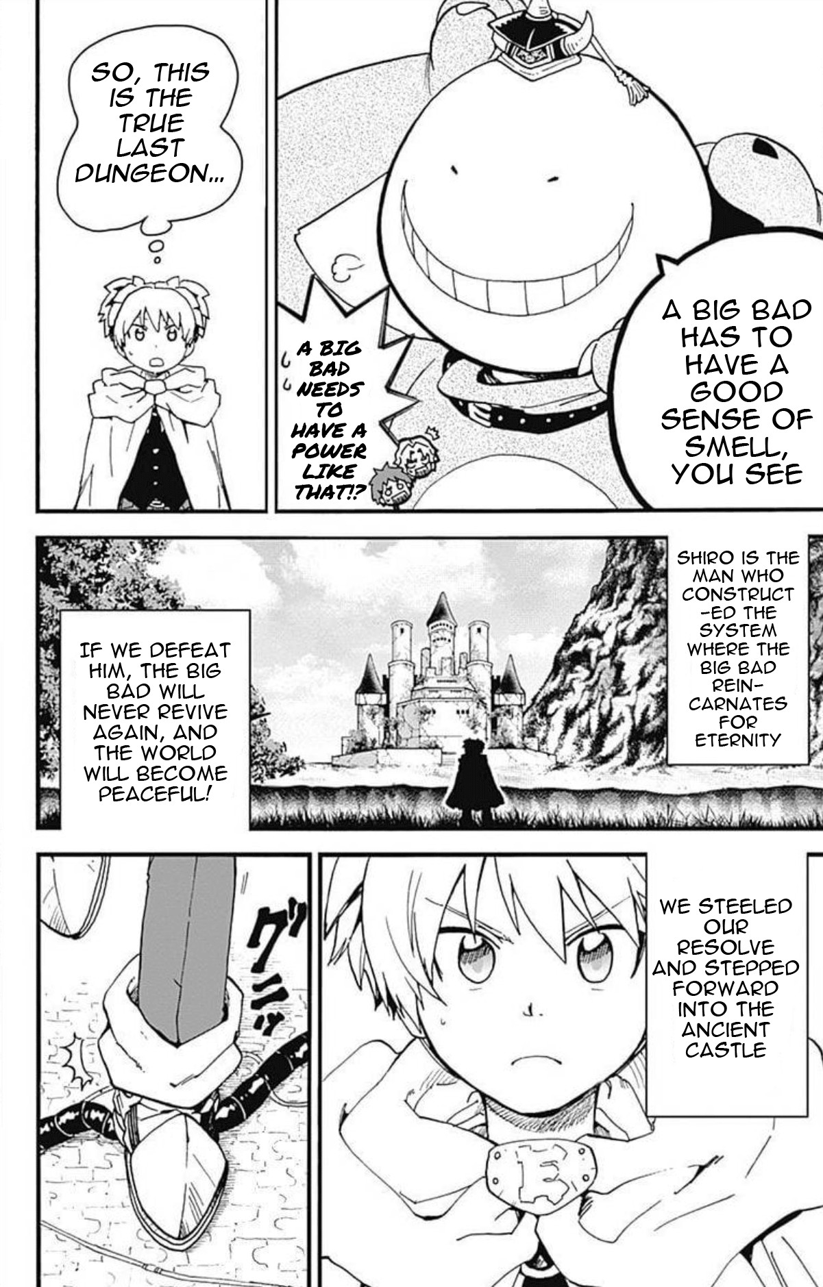Ansatsu Kyoushitsu Spin-off Koro-sense Q! Chapter 28 page 3 - Chapter 28: A Never-Ending Journey