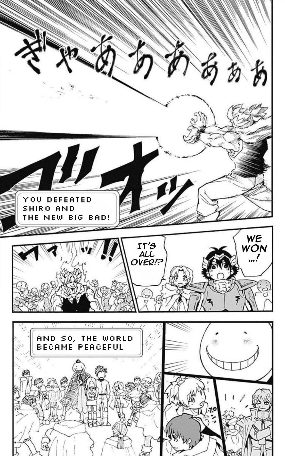 Ansatsu Kyoushitsu Spin-off Koro-sense Q! Chapter 28 page 34 - Chapter 28: A Never-Ending Journey