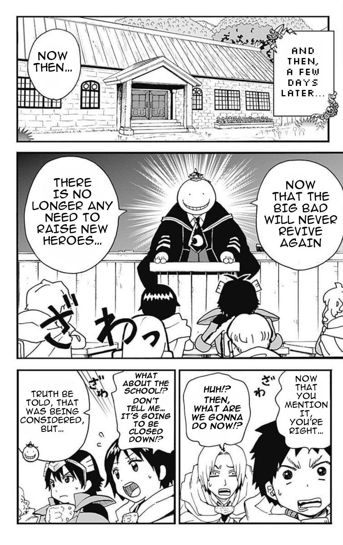Ansatsu Kyoushitsu Spin-off Koro-sense Q! Chapter 28 page 35 - Chapter 28: A Never-Ending Journey