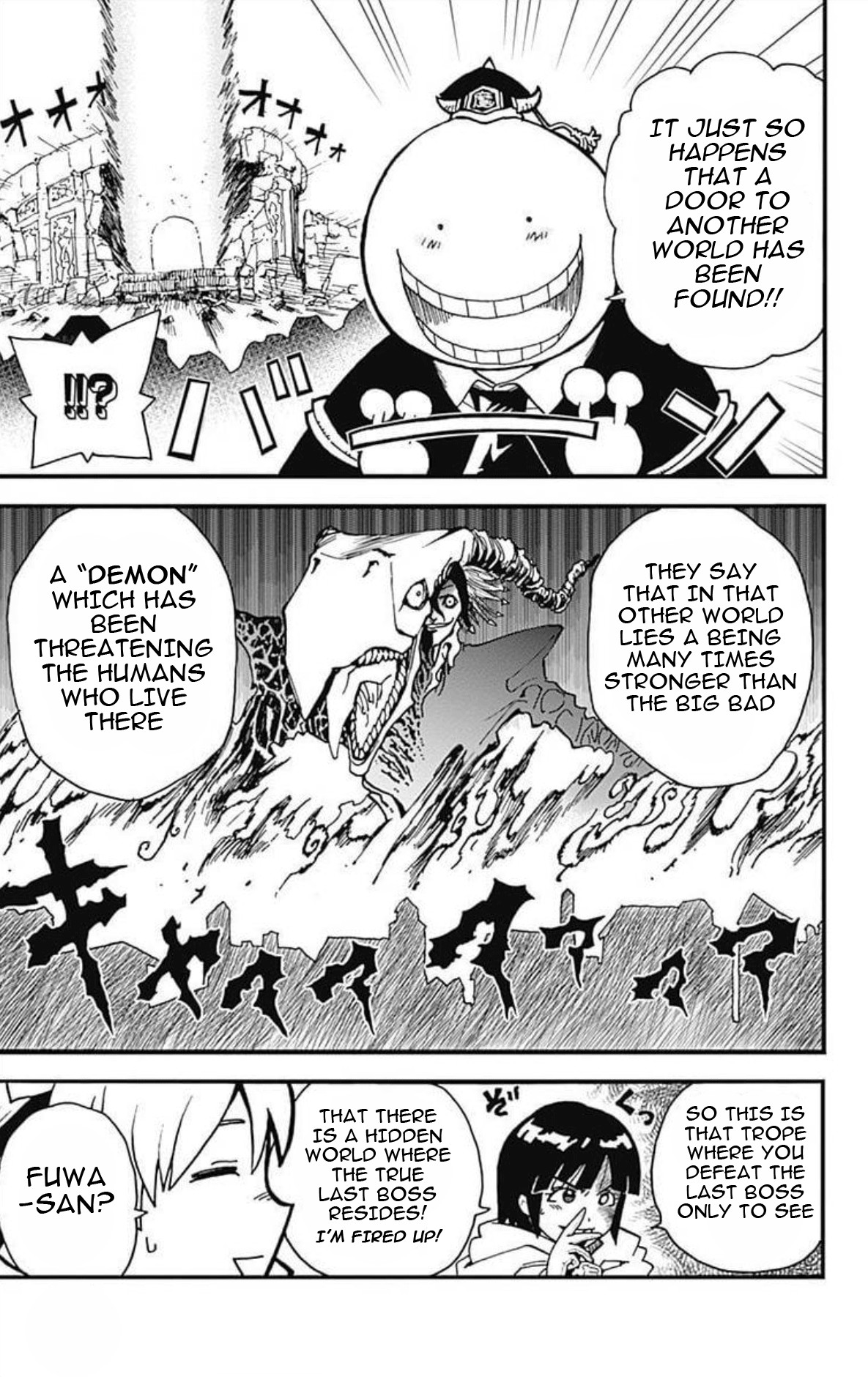 Ansatsu Kyoushitsu Spin-off Koro-sense Q! Chapter 28 page 36 - Chapter 28: A Never-Ending Journey