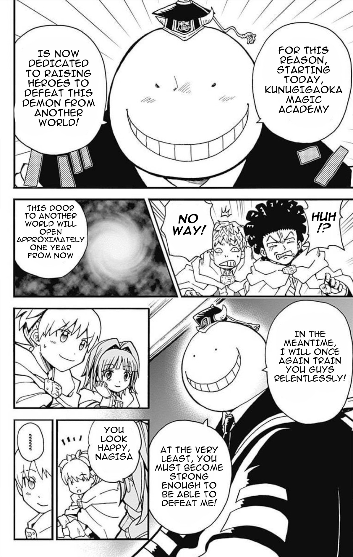 Ansatsu Kyoushitsu Spin-off Koro-sense Q! Chapter 28 page 37 - Chapter 28: A Never-Ending Journey