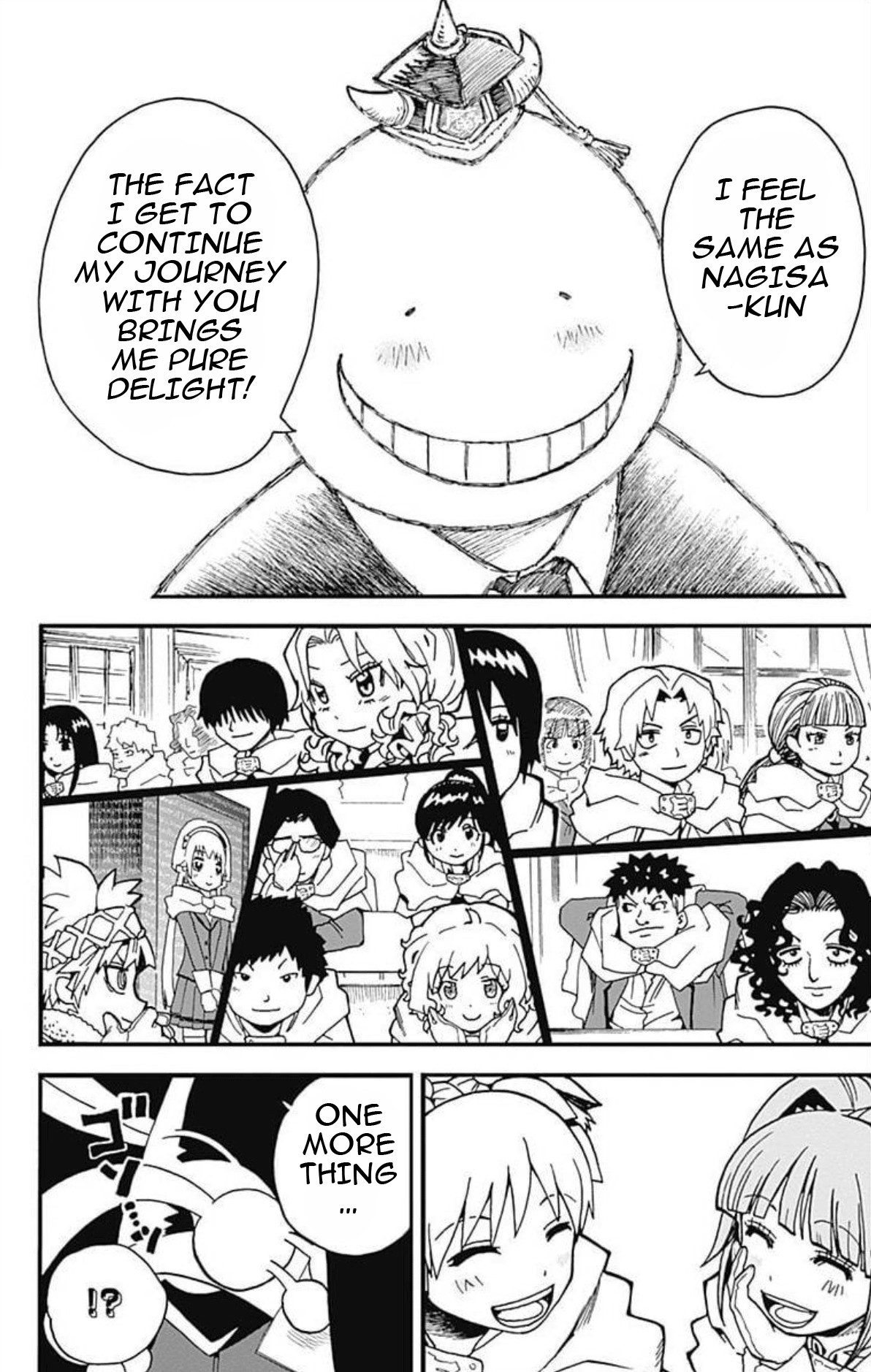 Ansatsu Kyoushitsu Spin-off Koro-sense Q! Chapter 28 page 39 - Chapter 28: A Never-Ending Journey