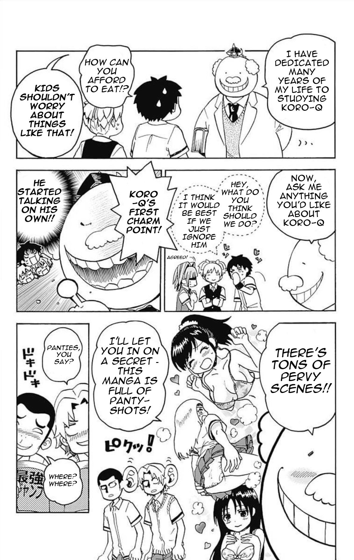 Ansatsu Kyoushitsu Spin-off Koro-sense Q! Chapter 28 page 42 - Chapter 28: A Never-Ending Journey