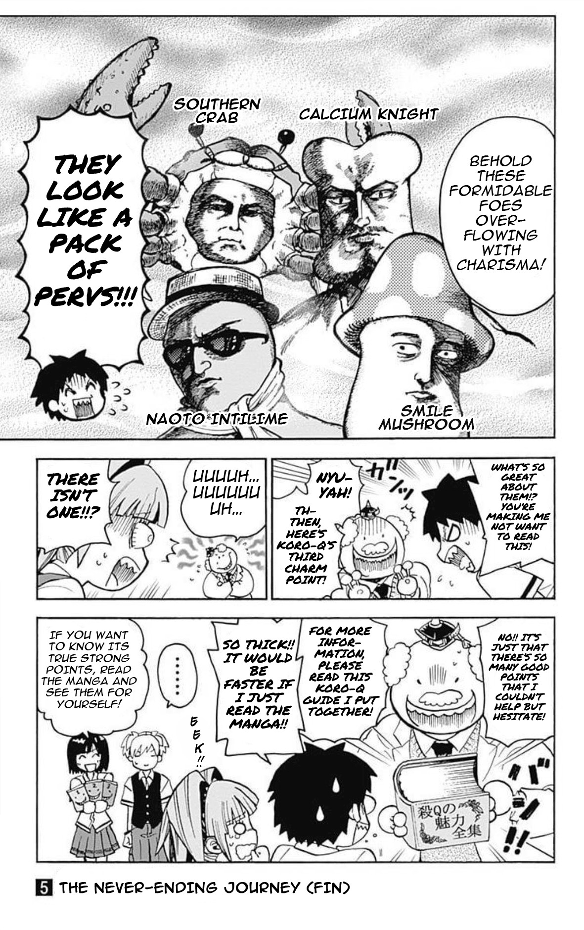 Ansatsu Kyoushitsu Spin-off Koro-sense Q! Chapter 28 page 44 - Chapter 28: A Never-Ending Journey