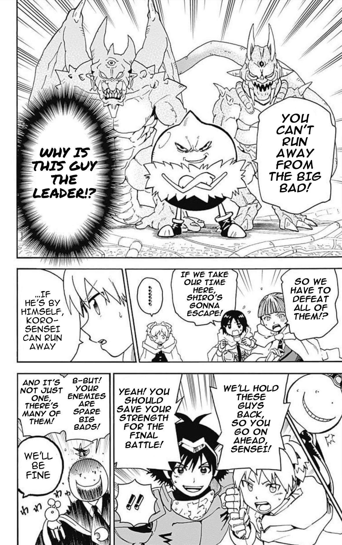 Ansatsu Kyoushitsu Spin-off Koro-sense Q! Chapter 28 page 7 - Chapter 28: A Never-Ending Journey