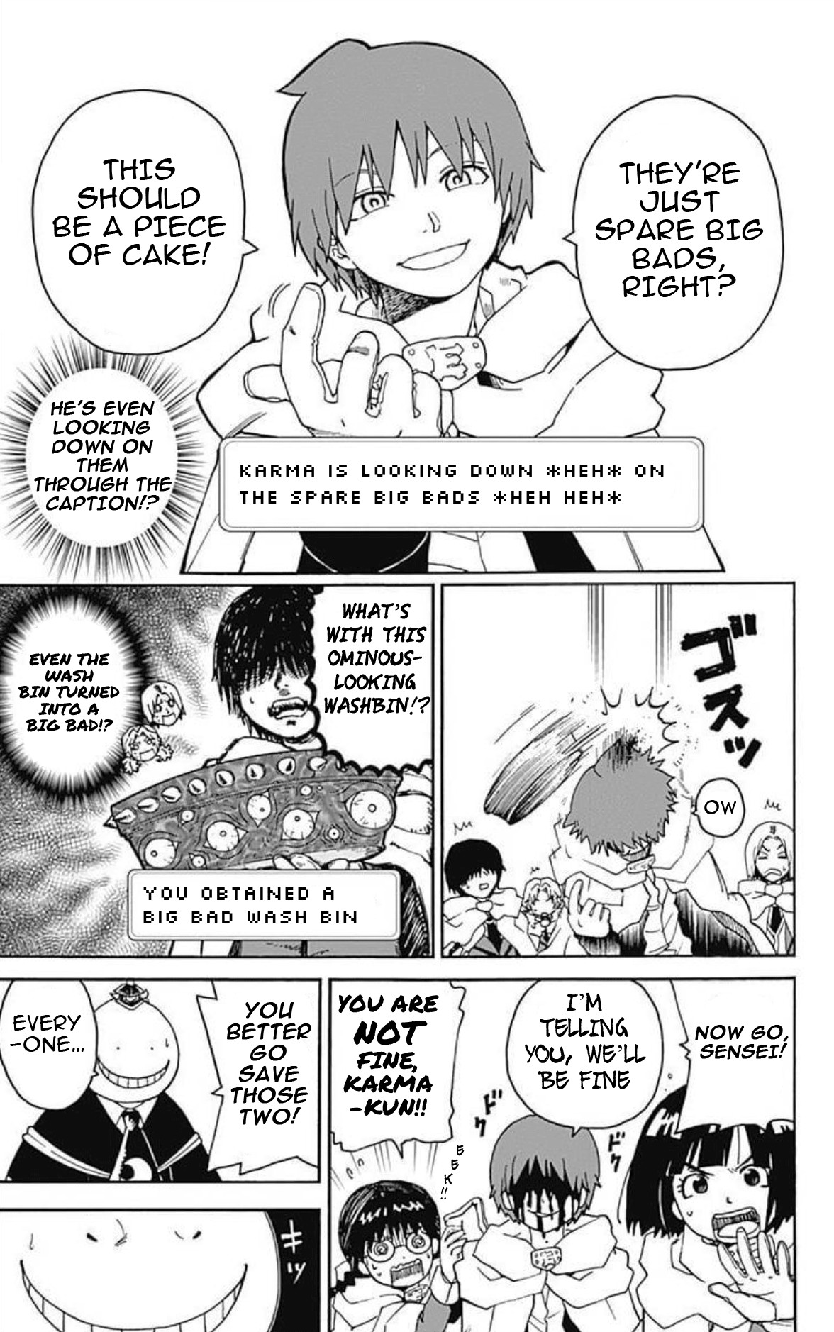 Ansatsu Kyoushitsu Spin-off Koro-sense Q! Chapter 28 page 8 - Chapter 28: A Never-Ending Journey
