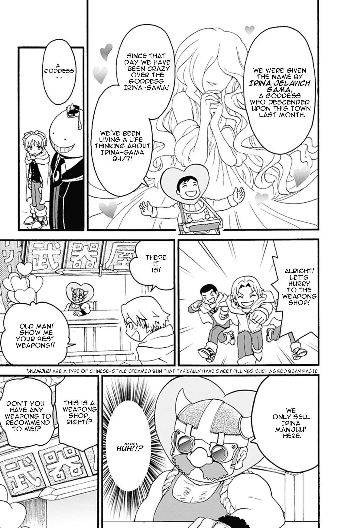 Ansatsu Kyoushitsu Spin-off Koro-sense Q! Chapter 3 page 10 - Chapter 3: The Witch of Seduction