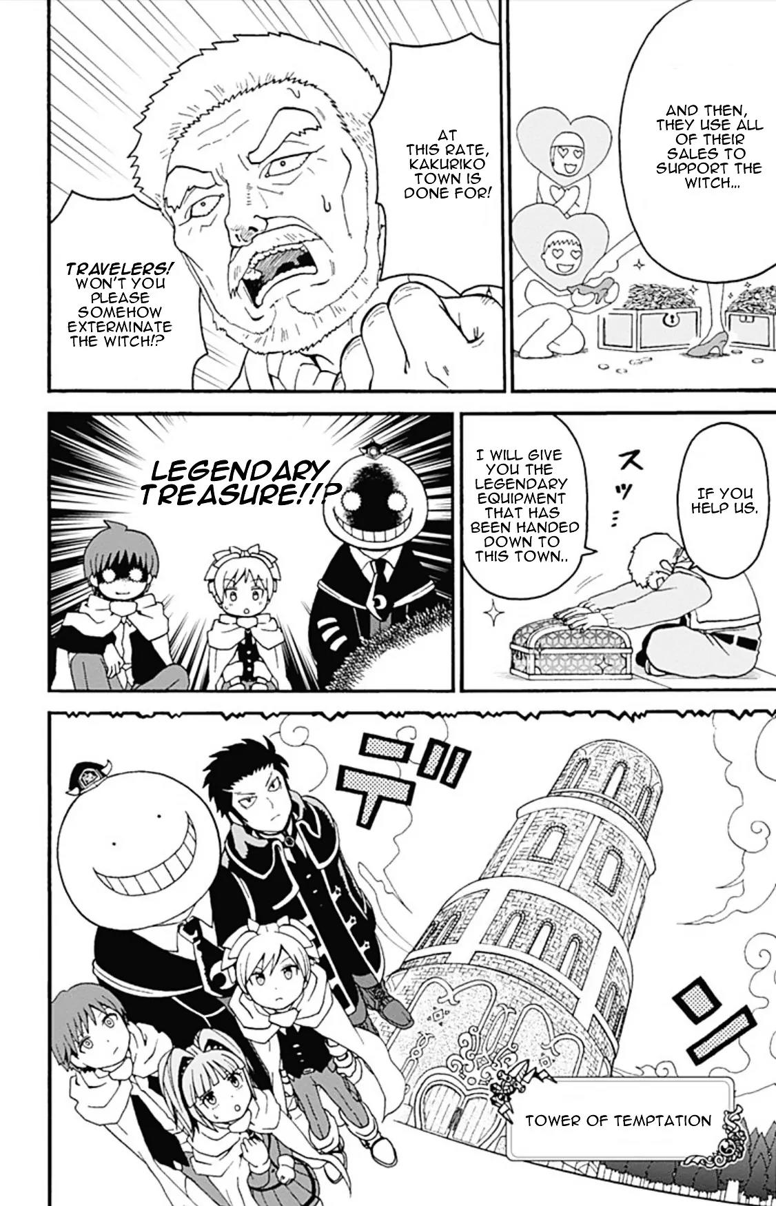 Ansatsu Kyoushitsu Spin-off Koro-sense Q! Chapter 3 page 13 - Chapter 3: The Witch of Seduction