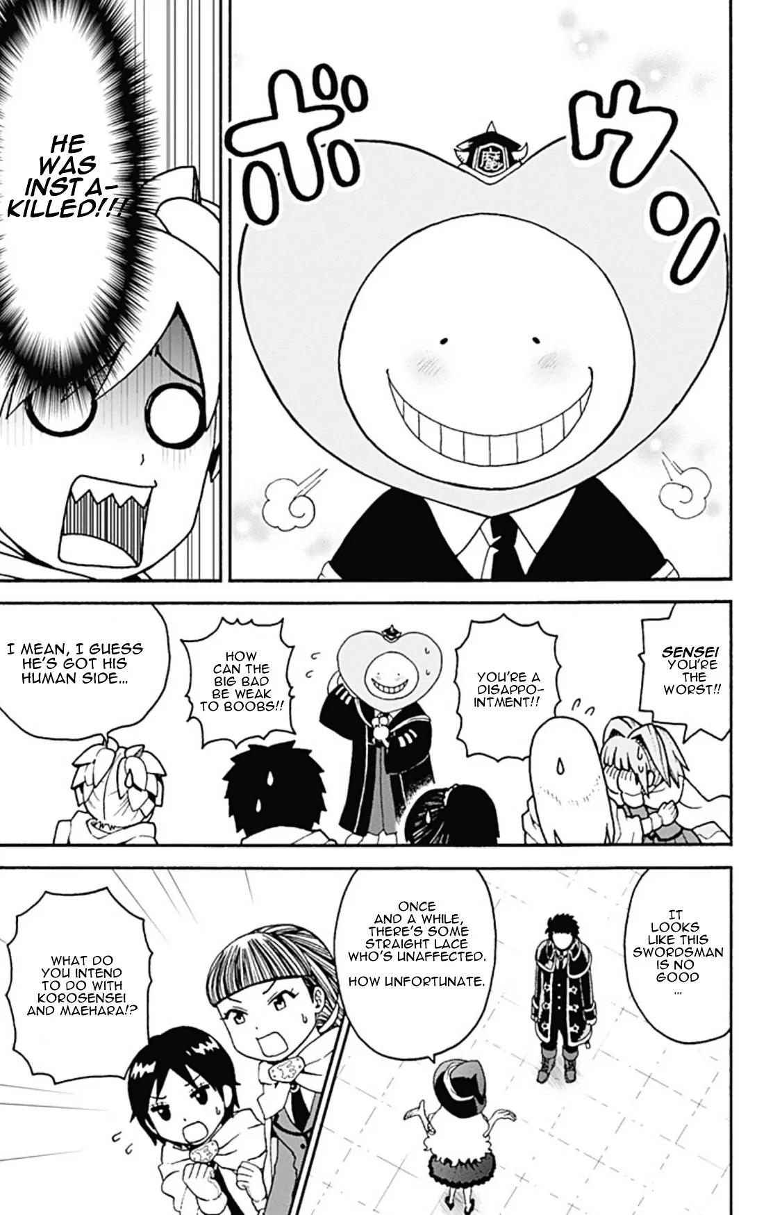Ansatsu Kyoushitsu Spin-off Koro-sense Q! Chapter 3 page 18 - Chapter 3: The Witch of Seduction