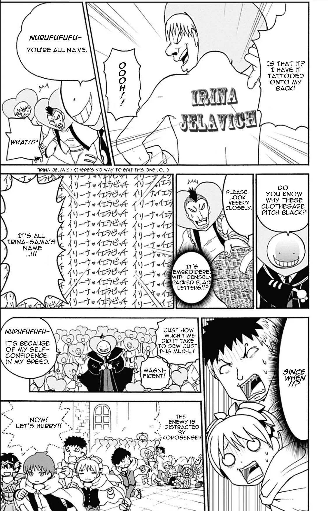 Ansatsu Kyoushitsu Spin-off Koro-sense Q! Chapter 3 page 22 - Chapter 3: The Witch of Seduction