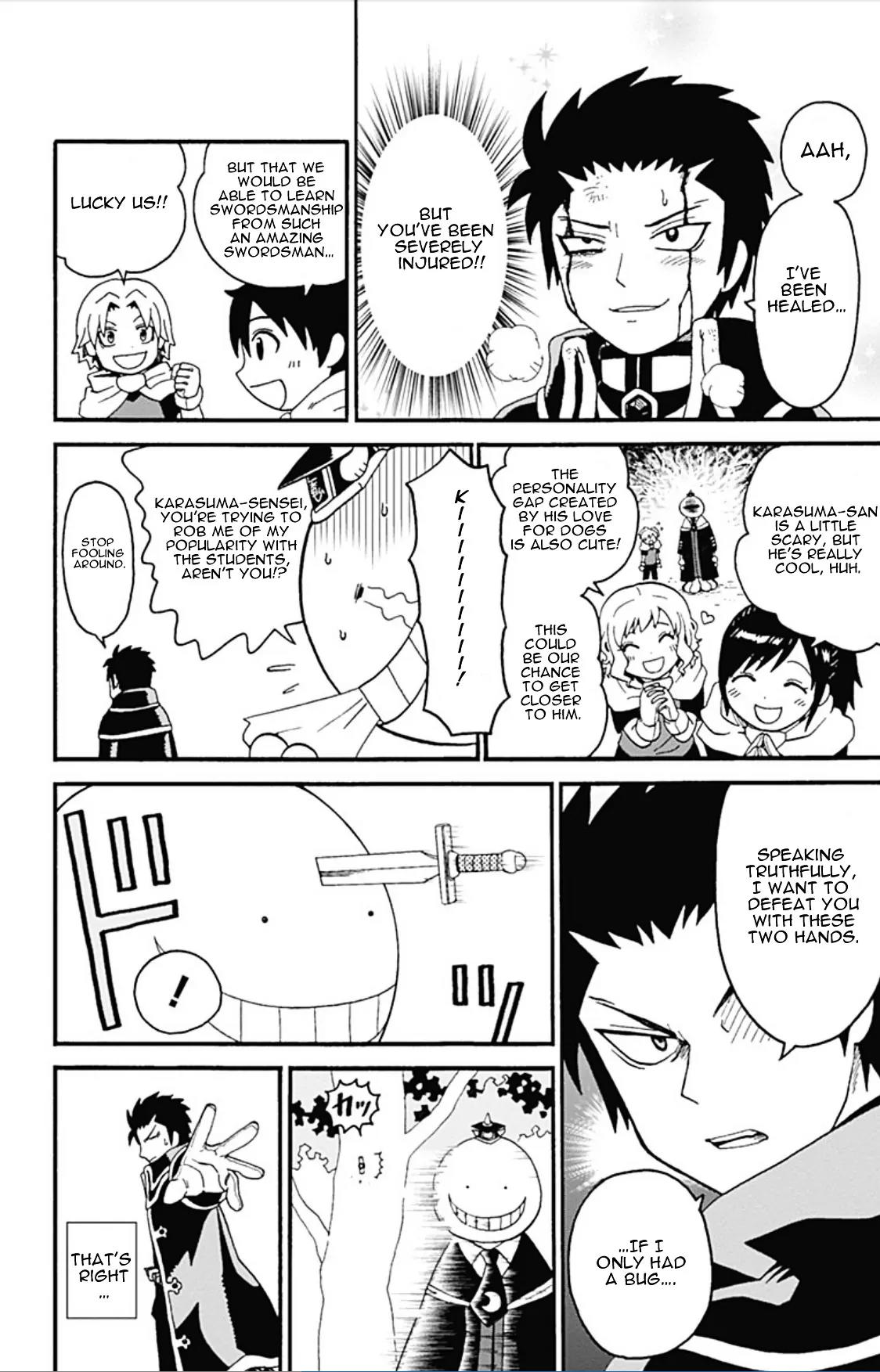 Ansatsu Kyoushitsu Spin-off Koro-sense Q! Chapter 3 page 5 - Chapter 3: The Witch of Seduction