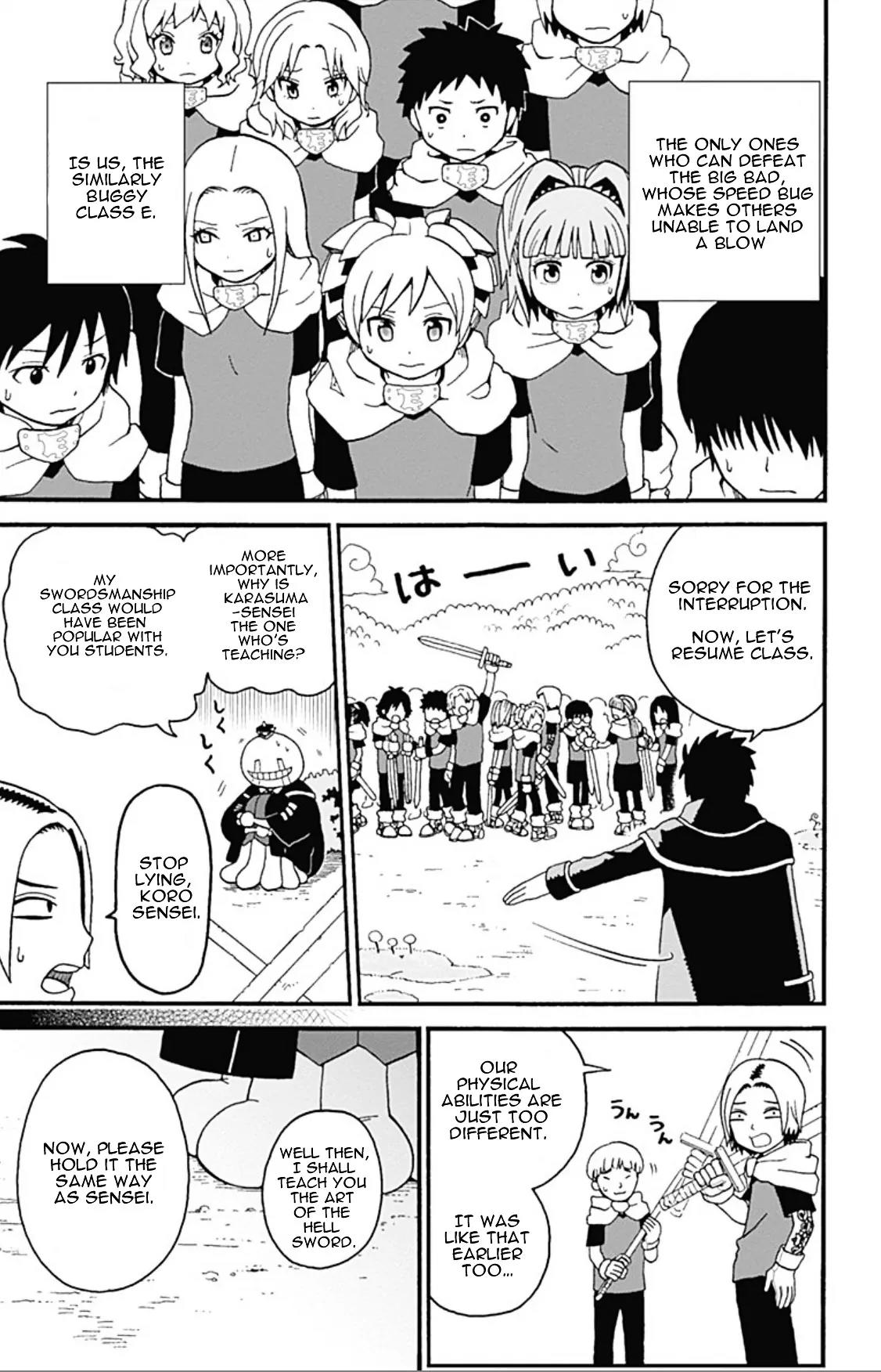Ansatsu Kyoushitsu Spin-off Koro-sense Q! Chapter 3 page 6 - Chapter 3: The Witch of Seduction