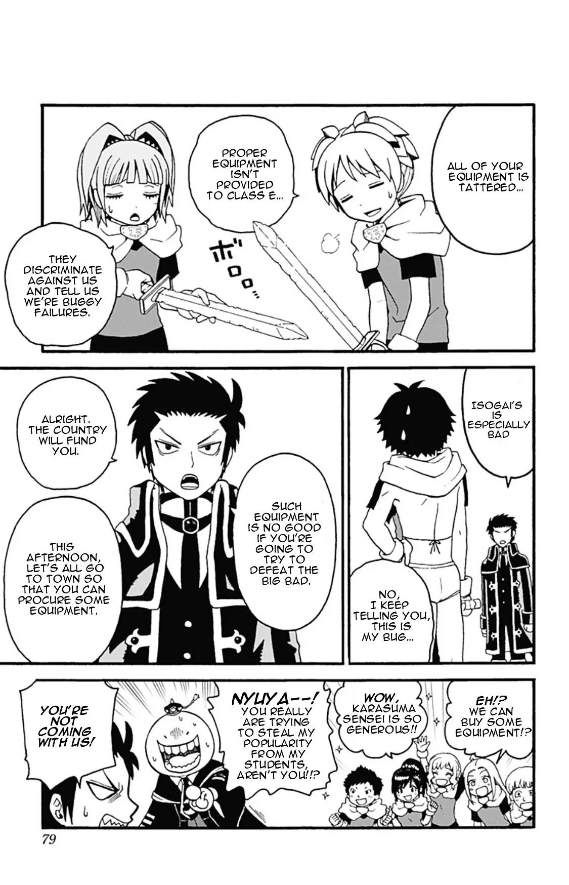 Ansatsu Kyoushitsu Spin-off Koro-sense Q! Chapter 3 page 8 - Chapter 3: The Witch of Seduction