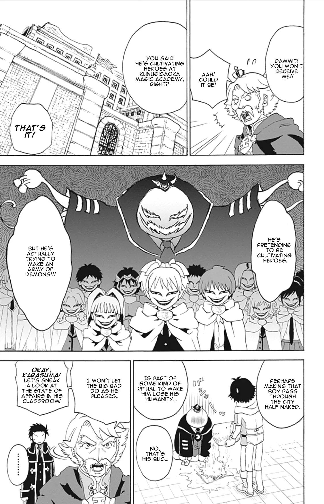 Ansatsu Kyoushitsu Spin-off Koro-sense Q! Chapter 4 page 12 - Chapter 4: The Ruins of Betrayal