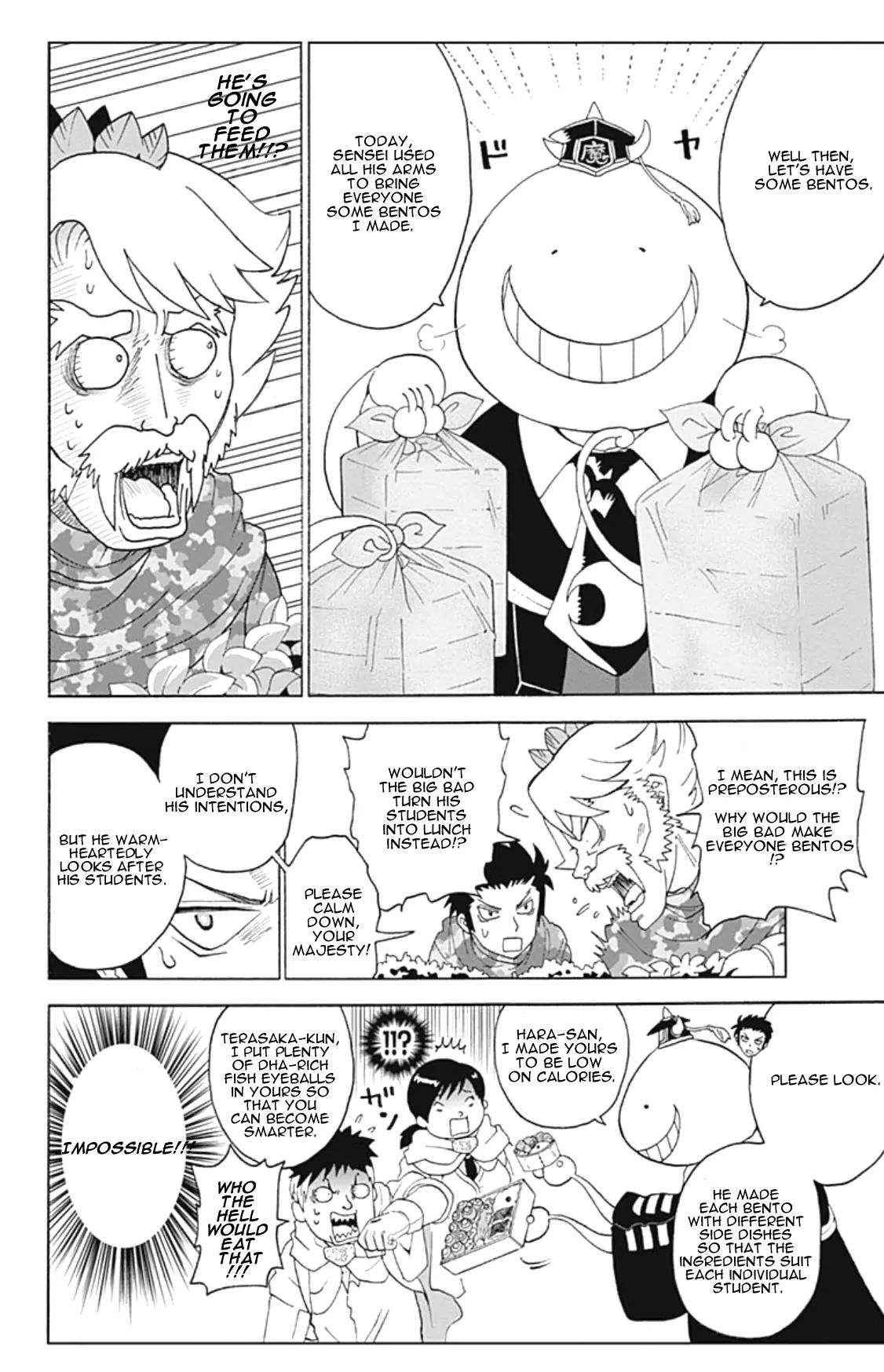Ansatsu Kyoushitsu Spin-off Koro-sense Q! Chapter 4 page 15 - Chapter 4: The Ruins of Betrayal