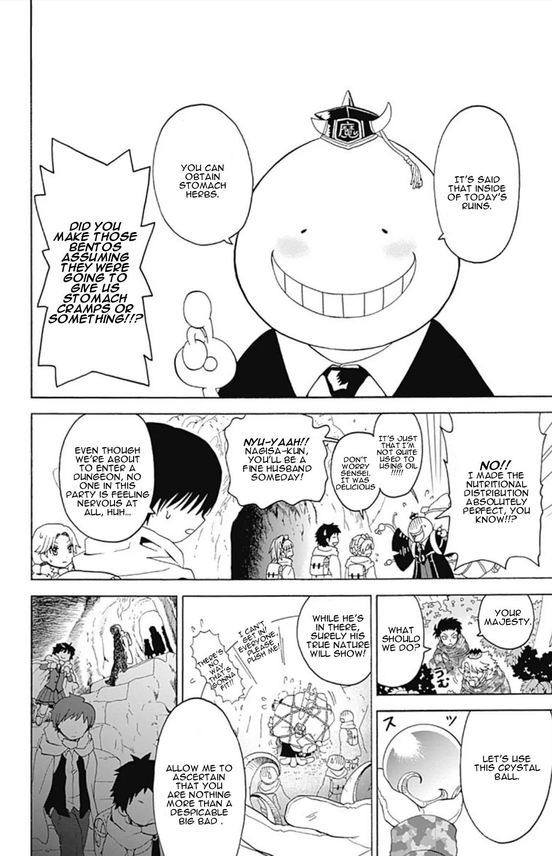 Ansatsu Kyoushitsu Spin-off Koro-sense Q! Chapter 4 page 17 - Chapter 4: The Ruins of Betrayal