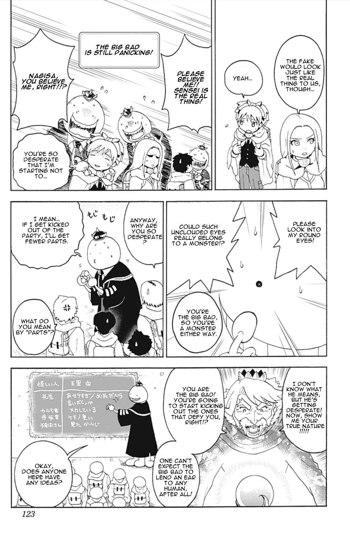 Ansatsu Kyoushitsu Spin-off Koro-sense Q! Chapter 4 page 20 - Chapter 4: The Ruins of Betrayal