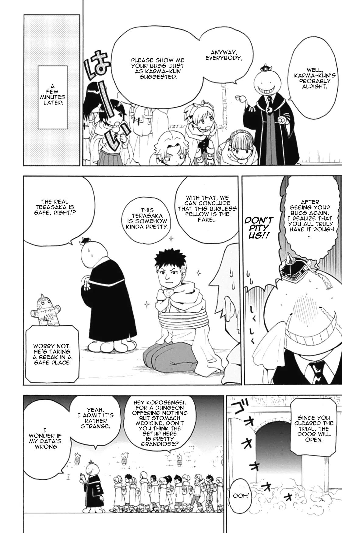 Ansatsu Kyoushitsu Spin-off Koro-sense Q! Chapter 4 page 23 - Chapter 4: The Ruins of Betrayal