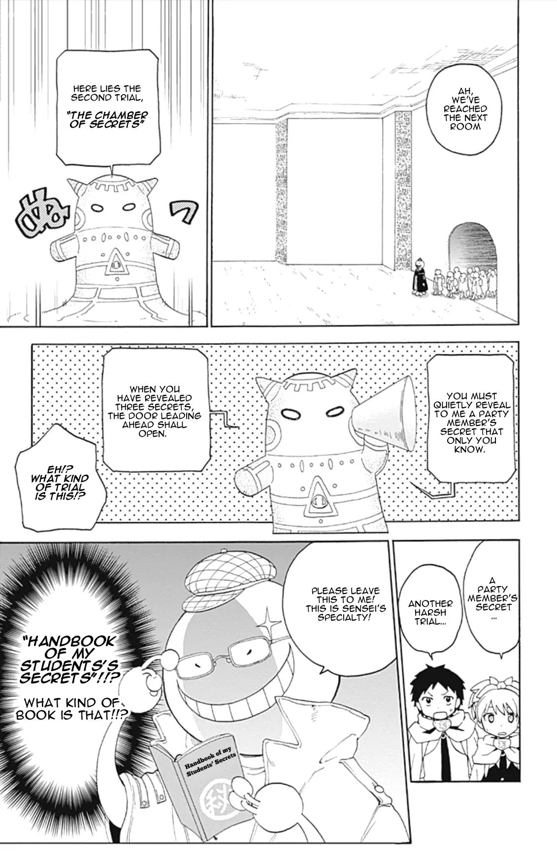 Ansatsu Kyoushitsu Spin-off Koro-sense Q! Chapter 4 page 24 - Chapter 4: The Ruins of Betrayal