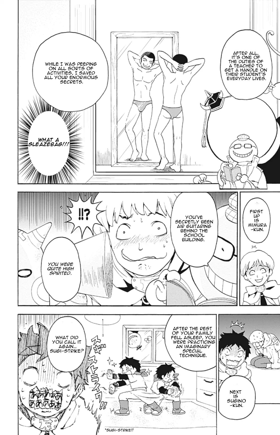 Ansatsu Kyoushitsu Spin-off Koro-sense Q! Chapter 4 page 25 - Chapter 4: The Ruins of Betrayal