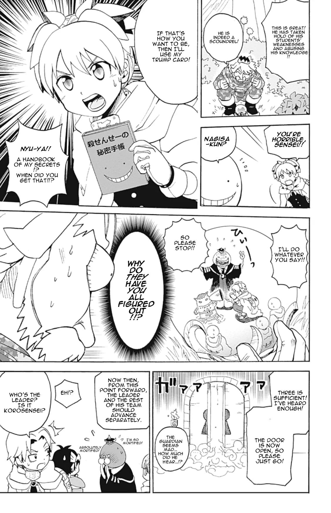 Ansatsu Kyoushitsu Spin-off Koro-sense Q! Chapter 4 page 26 - Chapter 4: The Ruins of Betrayal