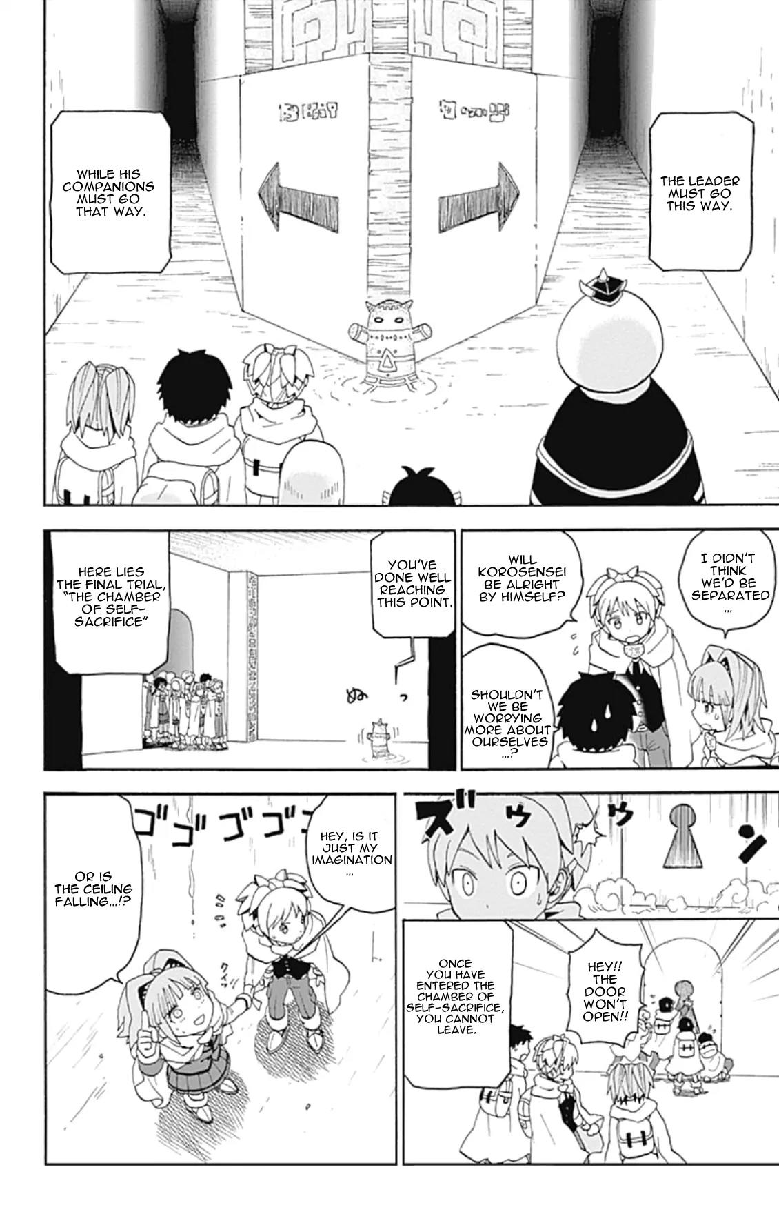 Ansatsu Kyoushitsu Spin-off Koro-sense Q! Chapter 4 page 27 - Chapter 4: The Ruins of Betrayal