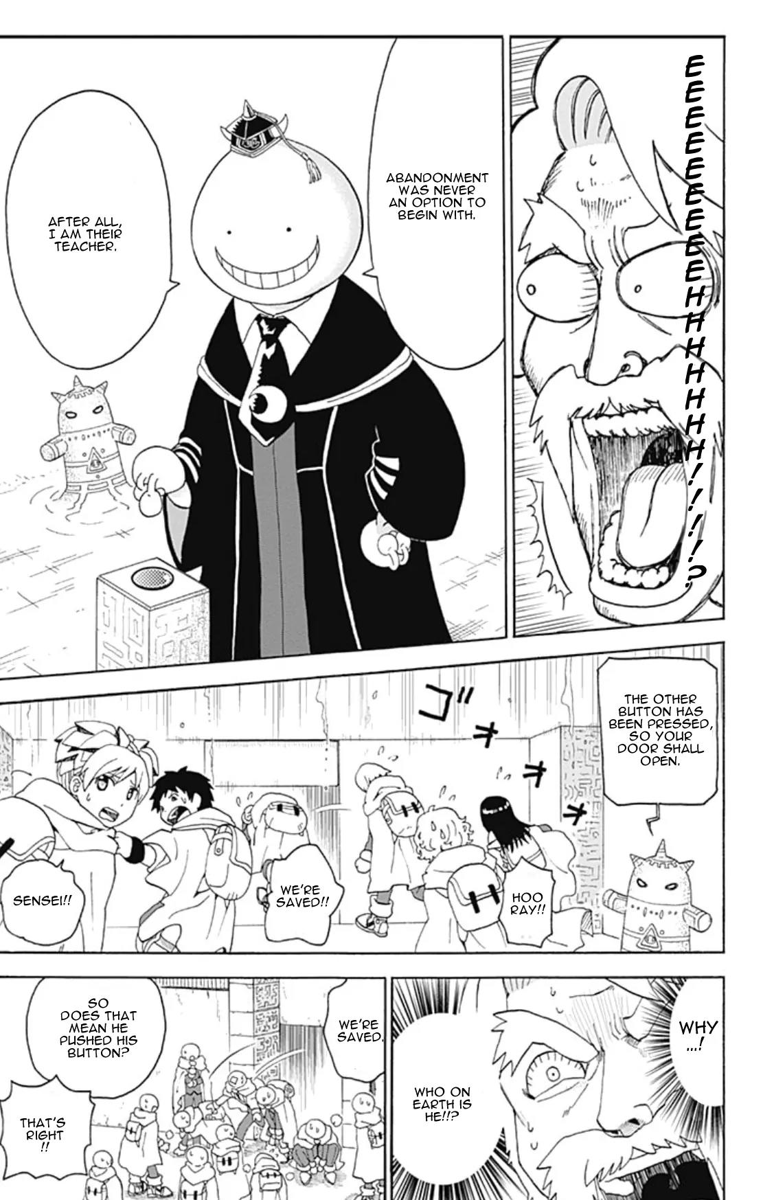 Ansatsu Kyoushitsu Spin-off Koro-sense Q! Chapter 4 page 30 - Chapter 4: The Ruins of Betrayal