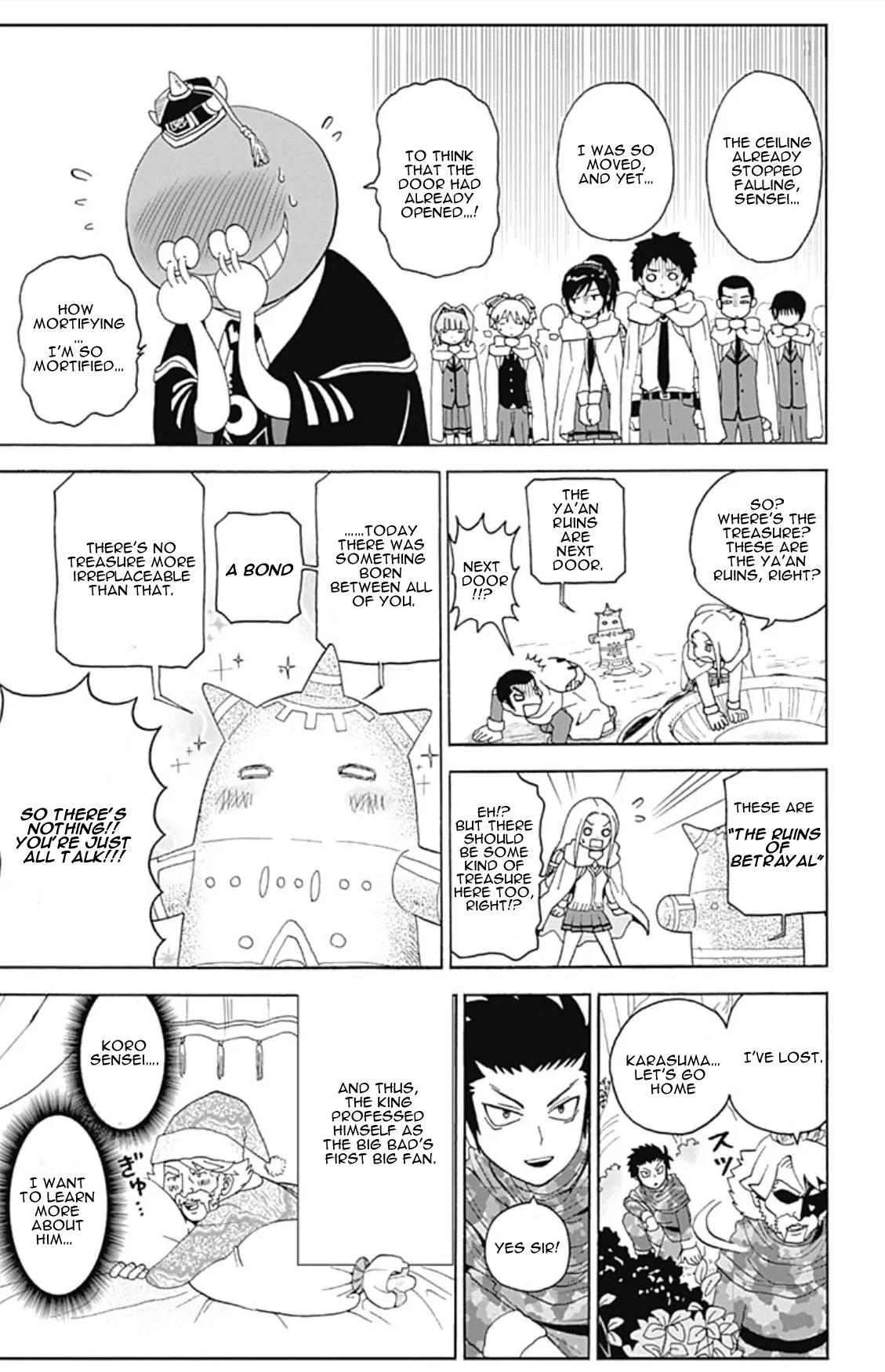 Ansatsu Kyoushitsu Spin-off Koro-sense Q! Chapter 4 page 32 - Chapter 4: The Ruins of Betrayal