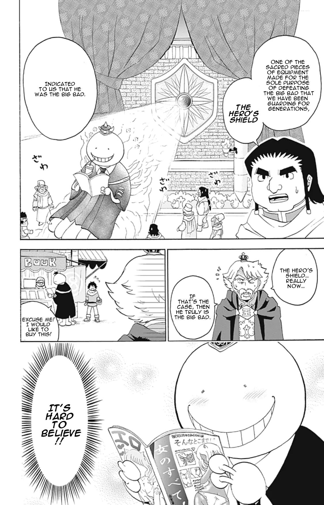 Ansatsu Kyoushitsu Spin-off Koro-sense Q! Chapter 4 page 9 - Chapter 4: The Ruins of Betrayal