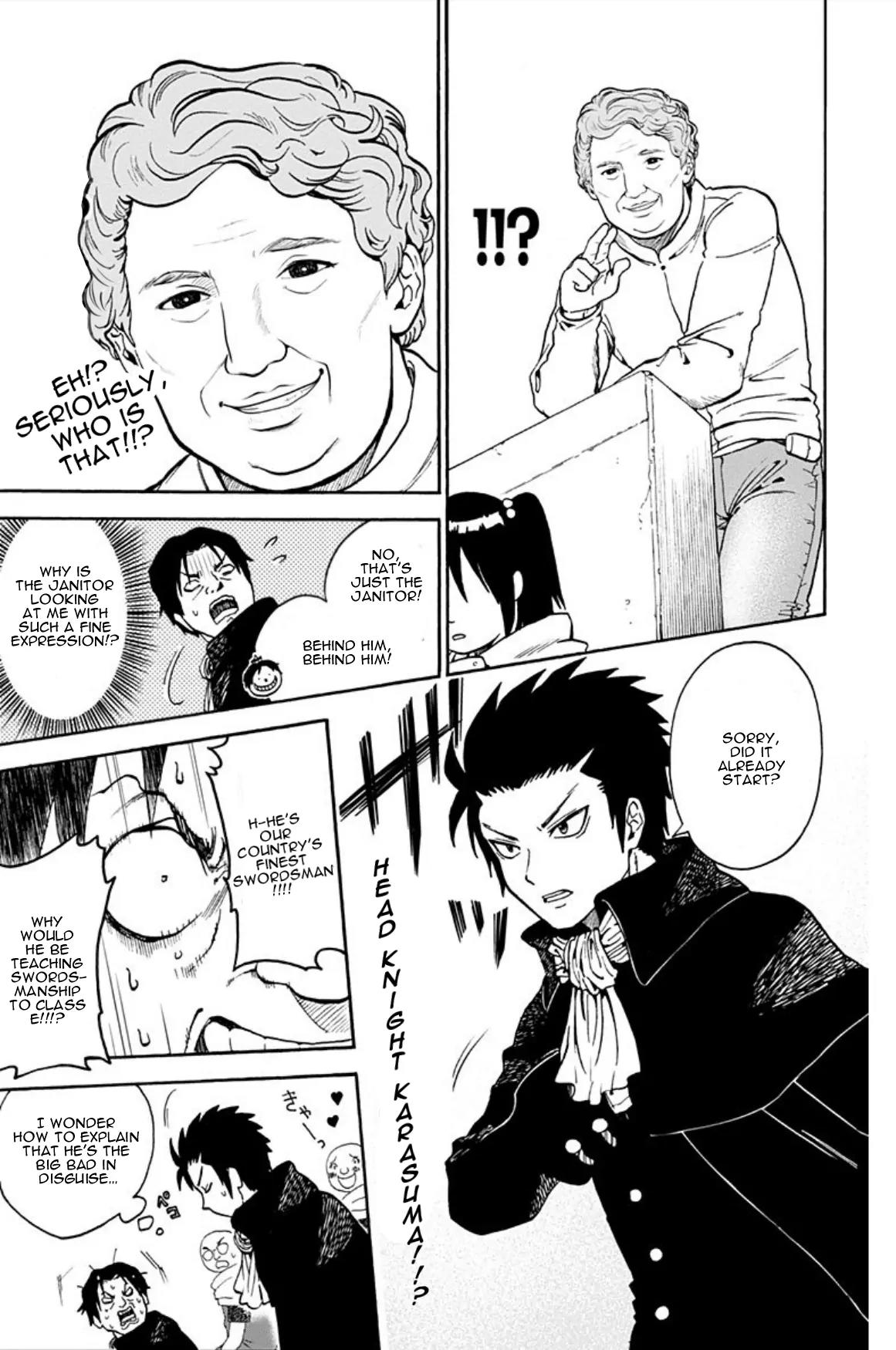 Ansatsu Kyoushitsu Spin-off Koro-sense Q! Chapter 5 page 20 - Chapter 5: Joint Training at the Main School Building