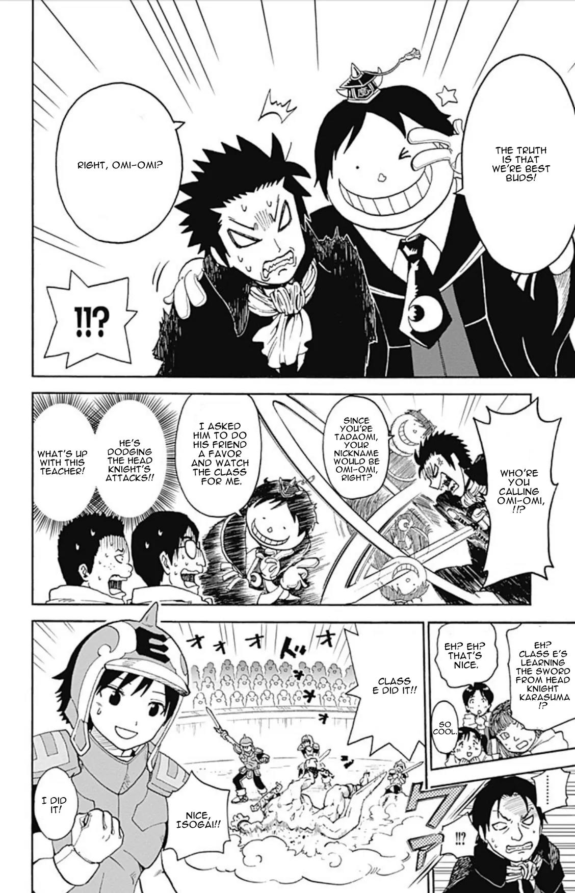 Ansatsu Kyoushitsu Spin-off Koro-sense Q! Chapter 5 page 21 - Chapter 5: Joint Training at the Main School Building