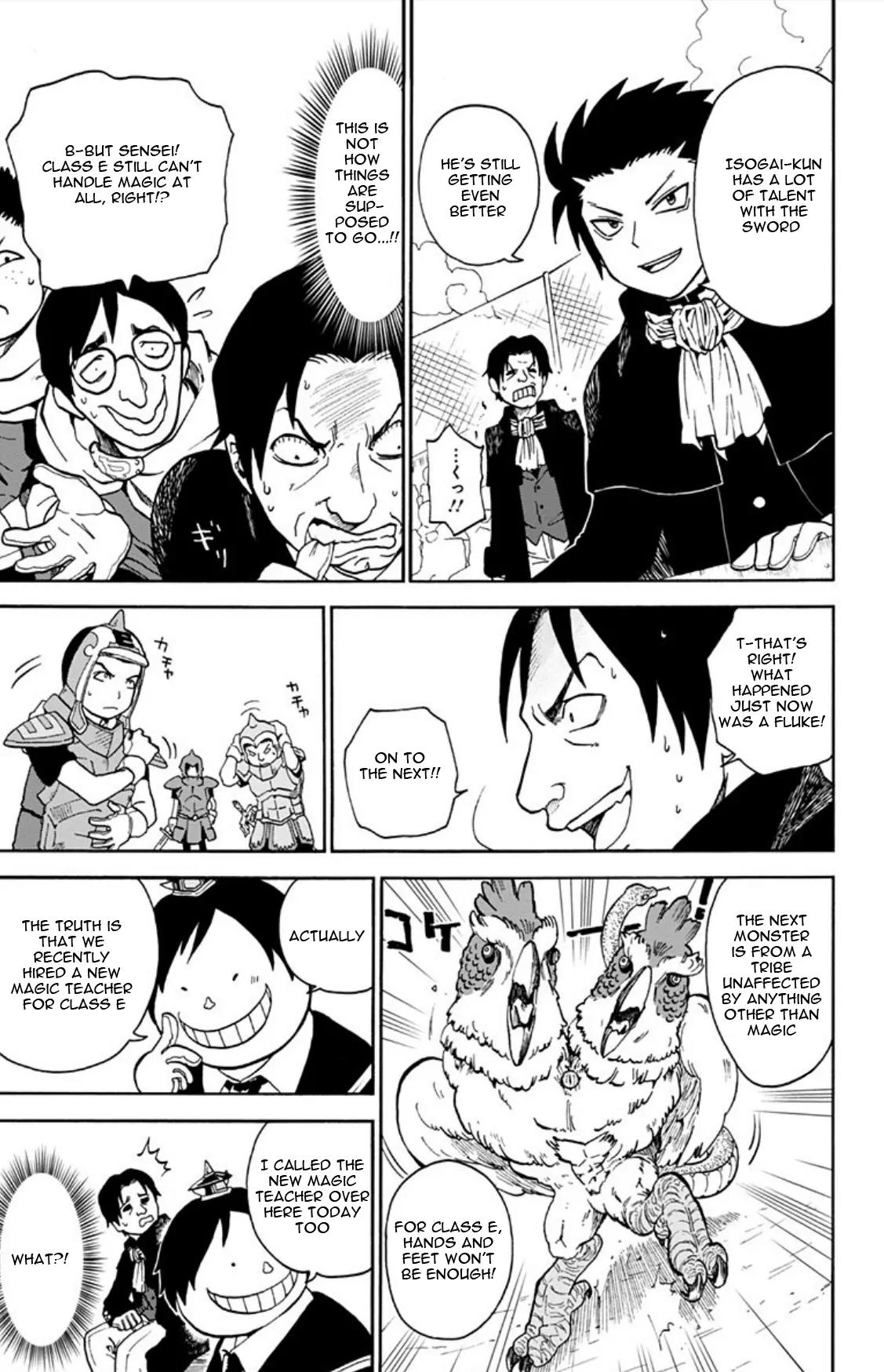 Ansatsu Kyoushitsu Spin-off Koro-sense Q! Chapter 5 page 22 - Chapter 5: Joint Training at the Main School Building