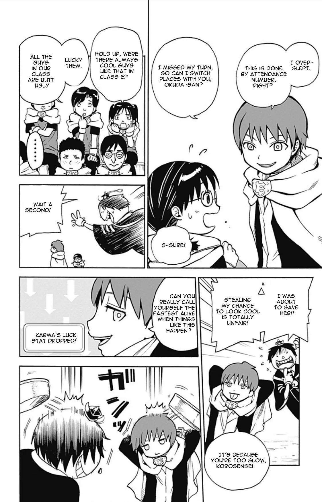 Ansatsu Kyoushitsu Spin-off Koro-sense Q! Chapter 5 page 27 - Chapter 5: Joint Training at the Main School Building