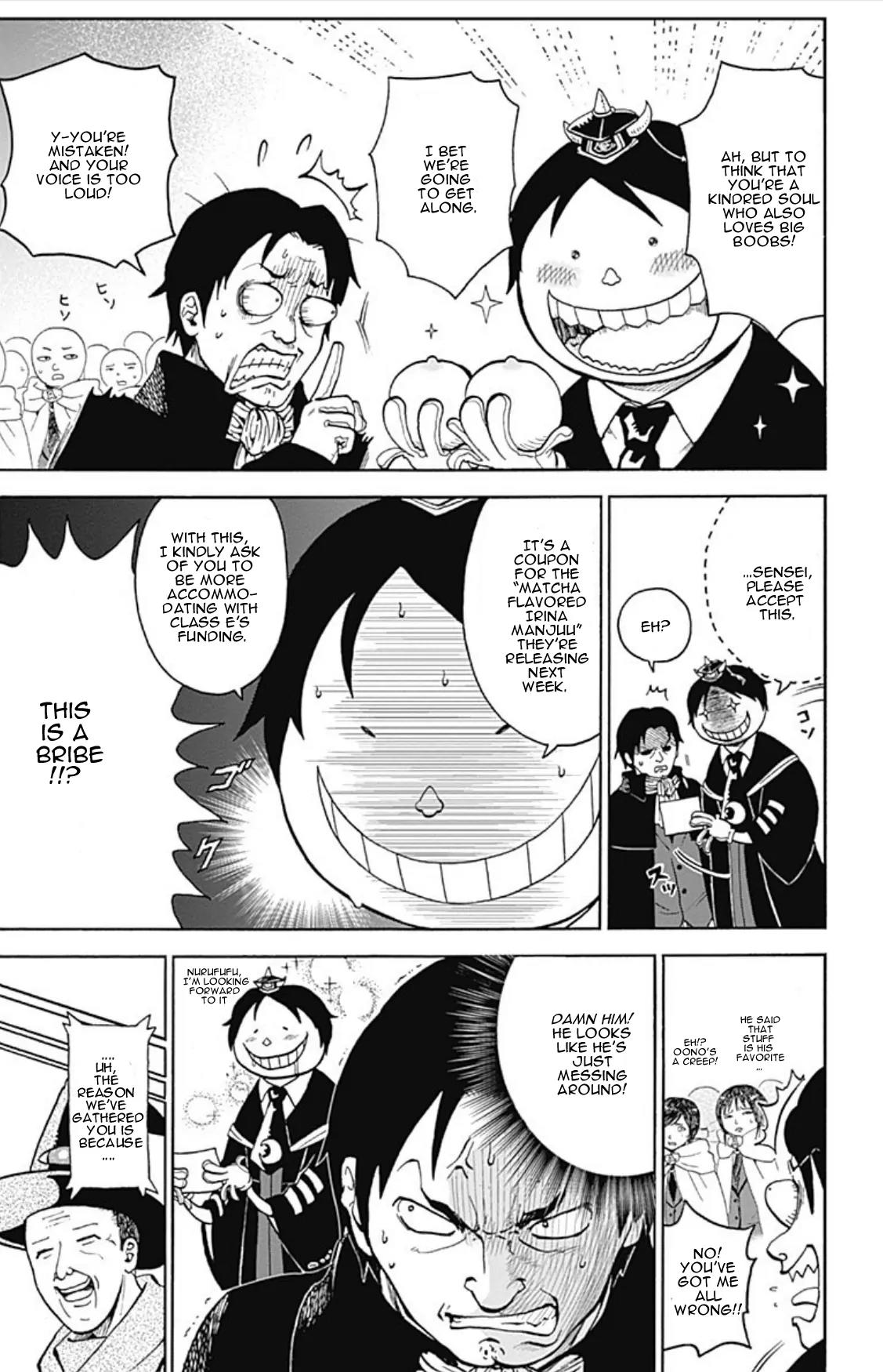 Ansatsu Kyoushitsu Spin-off Koro-sense Q! Chapter 5 page 8 - Chapter 5: Joint Training at the Main School Building