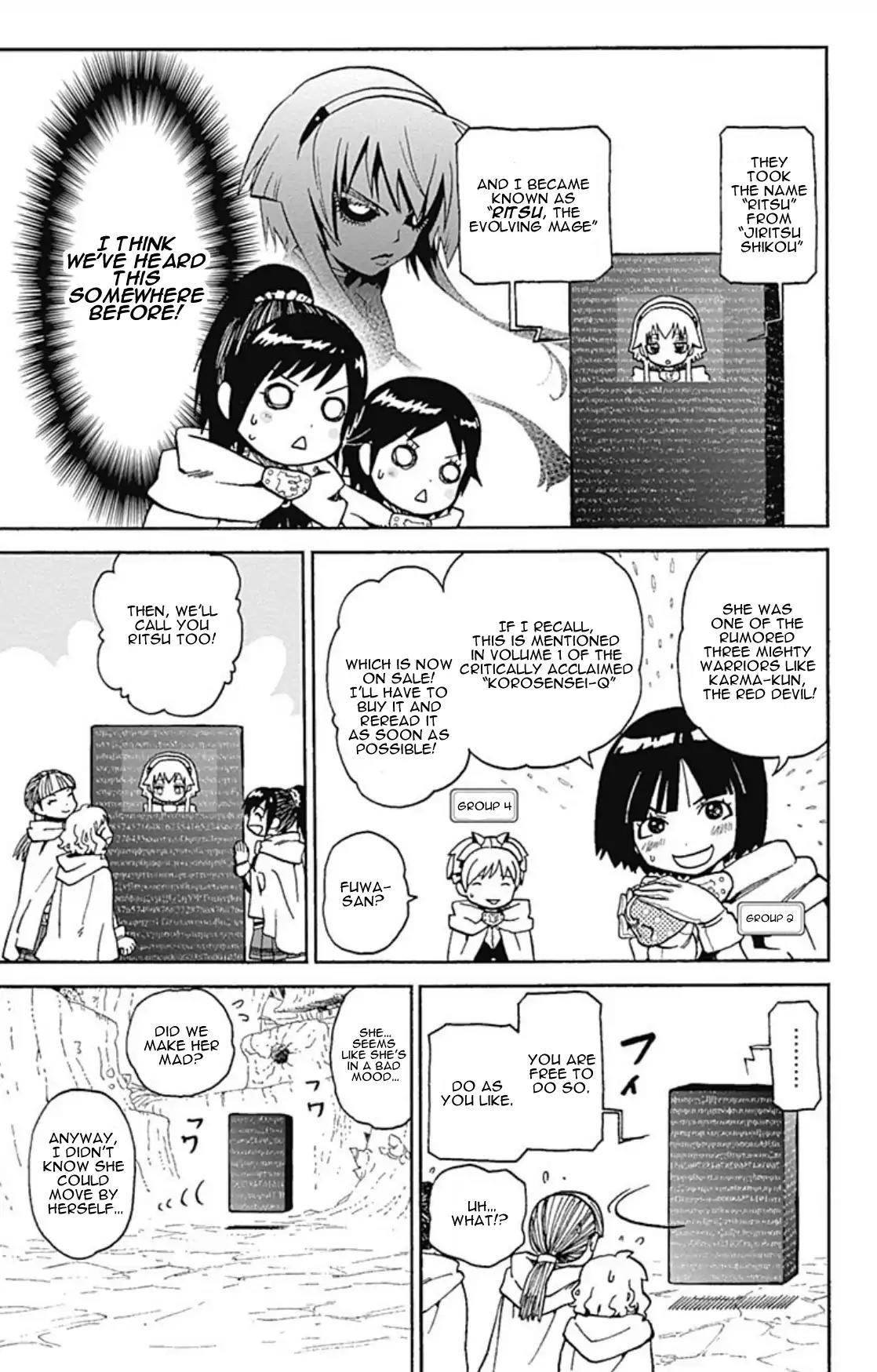 Ansatsu Kyoushitsu Spin-off Koro-sense Q! Chapter 6 page 16 - Chapter 6: The Evolving Mage
