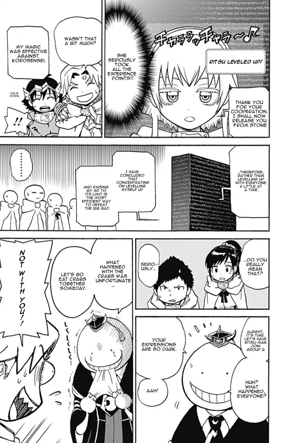 Ansatsu Kyoushitsu Spin-off Koro-sense Q! Chapter 6 page 20 - Chapter 6: The Evolving Mage