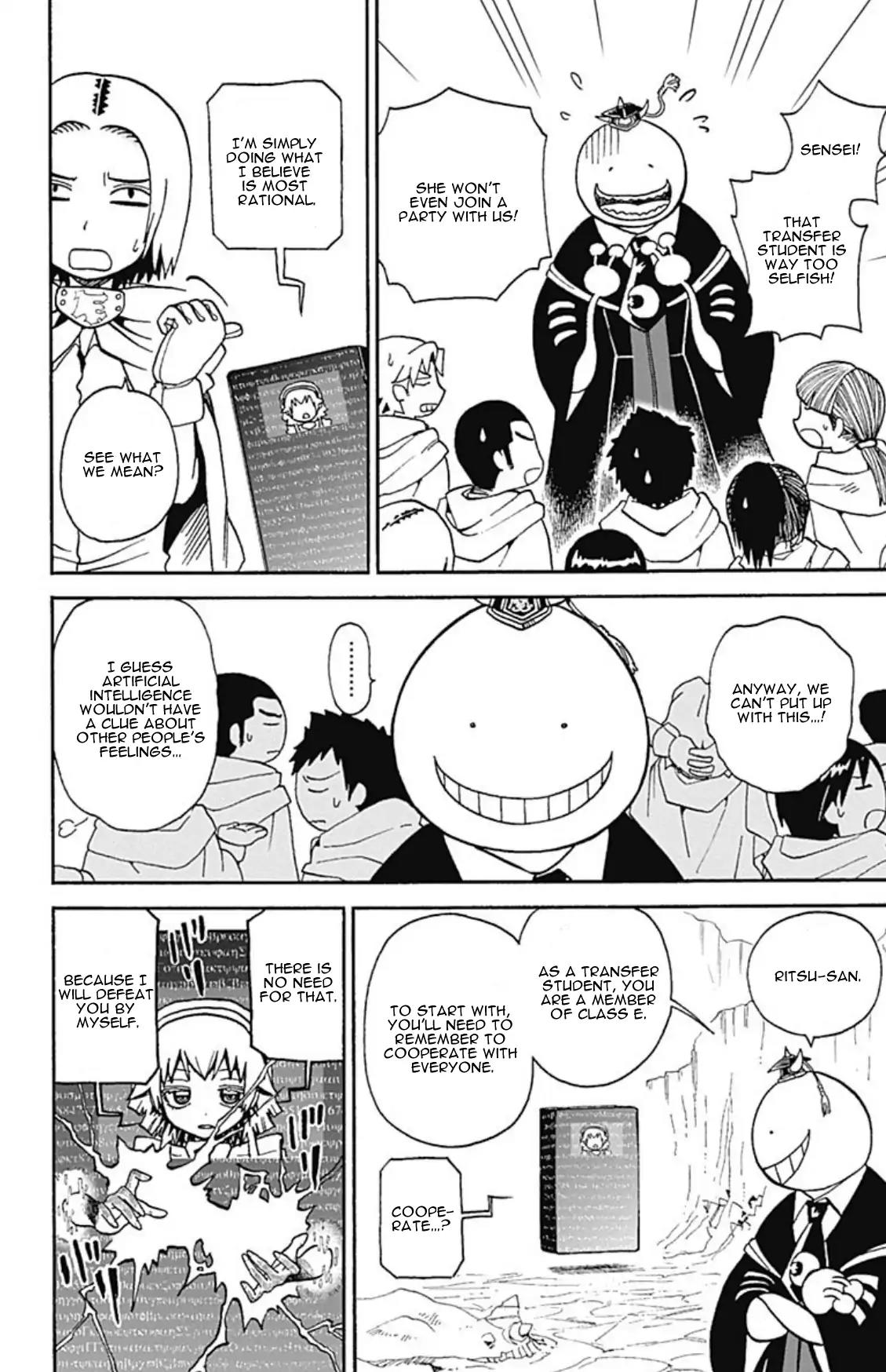 Ansatsu Kyoushitsu Spin-off Koro-sense Q! Chapter 6 page 23 - Chapter 6: The Evolving Mage