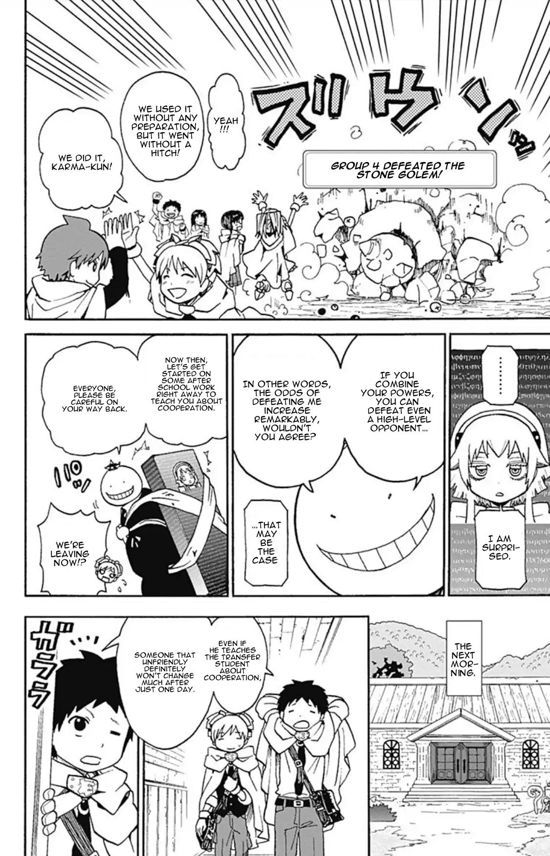 Ansatsu Kyoushitsu Spin-off Koro-sense Q! Chapter 6 page 27 - Chapter 6: The Evolving Mage