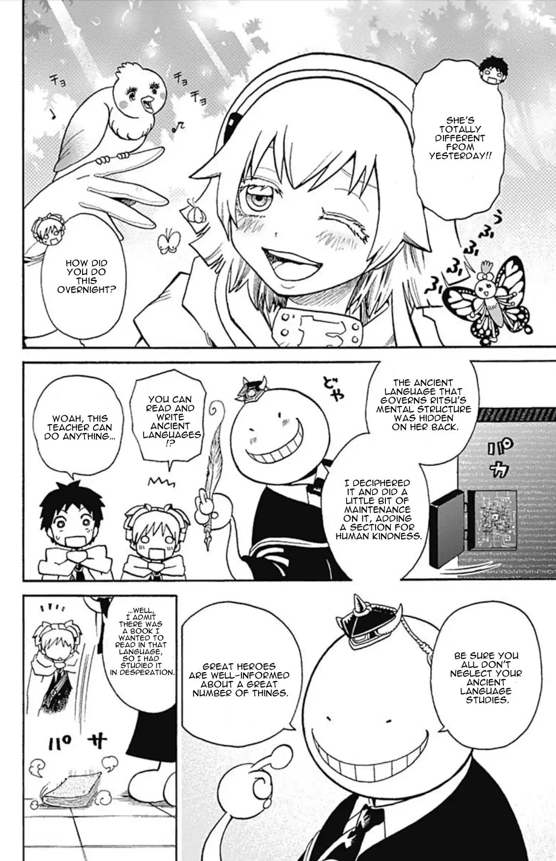 Ansatsu Kyoushitsu Spin-off Koro-sense Q! Chapter 6 page 29 - Chapter 6: The Evolving Mage