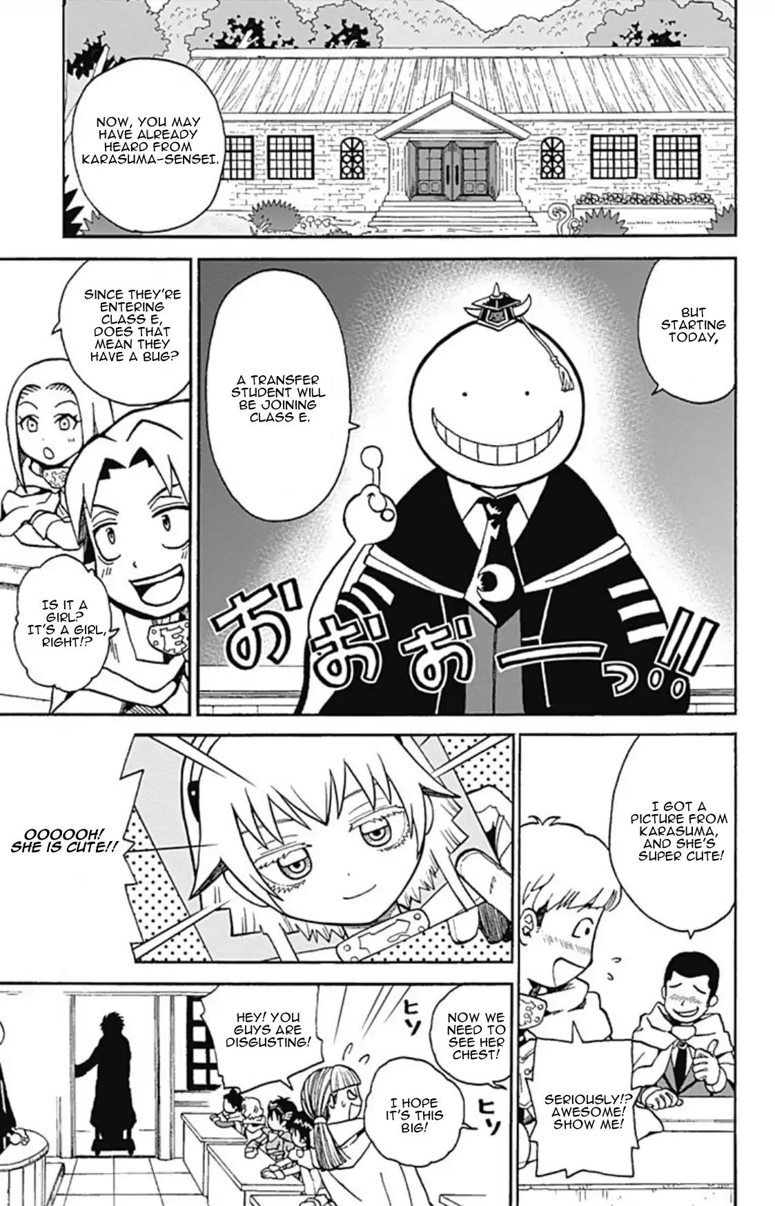 Ansatsu Kyoushitsu Spin-off Koro-sense Q! Chapter 6 page 6 - Chapter 6: The Evolving Mage